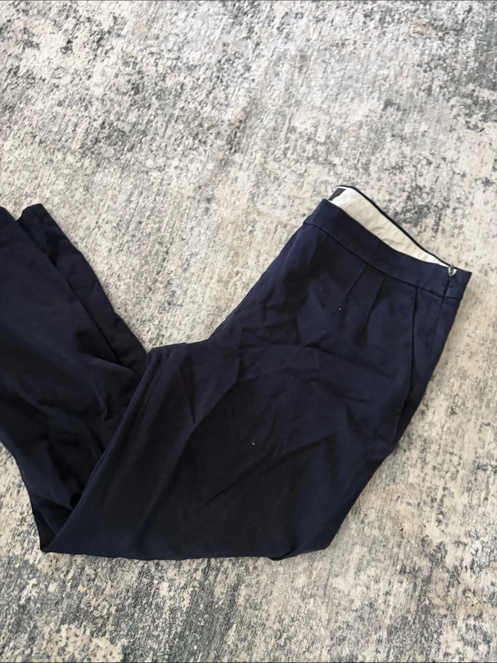 J. Crew Navy Cotton Chinos